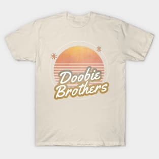 doobie ll retro 80s moon T-Shirt